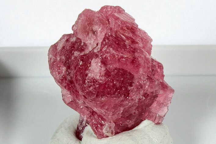 Striking Cherry-Red Rhodonite Specimen - Brazil #344964